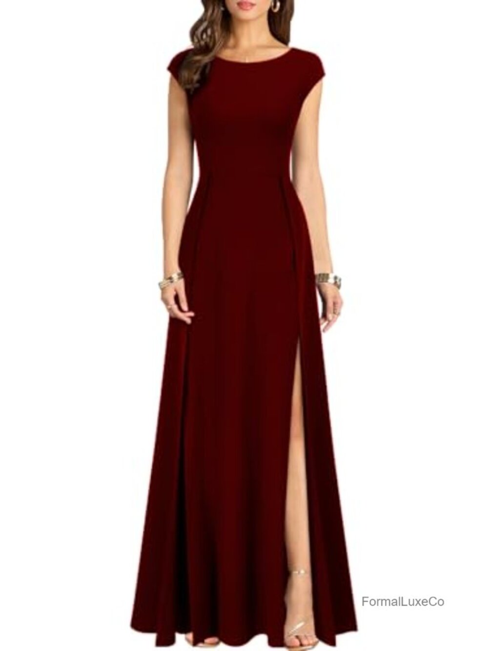 Women's Cocktail Dress Sexy Split Party Long Formal Evening Gown